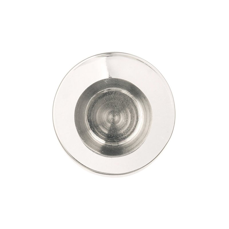 Hickory Hardware 1 Pack Solid Core Kitchen Cabinet Knobs, Luxury Cabinet and Dresser Knobs, Handle Pulls for Doors & Drawers, 1-1/4 Inch, Crysacrylic with Satin Nickel, Midway Collection - Image 2